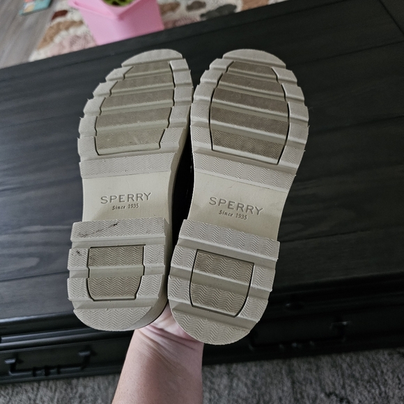 Sperry Black and Tan Loafers - Picture 6 of 7